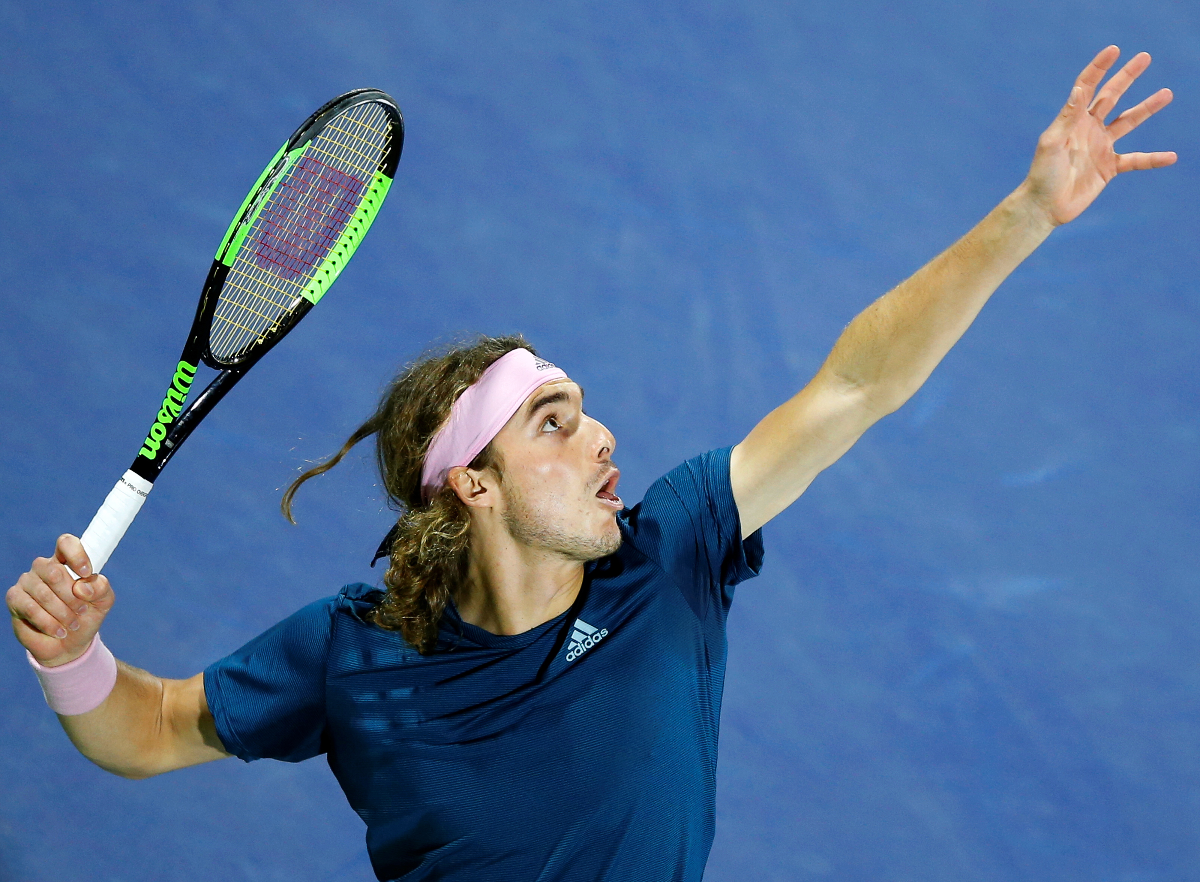 意大利网球队完胜德国网球队，西西帕斯高光表现