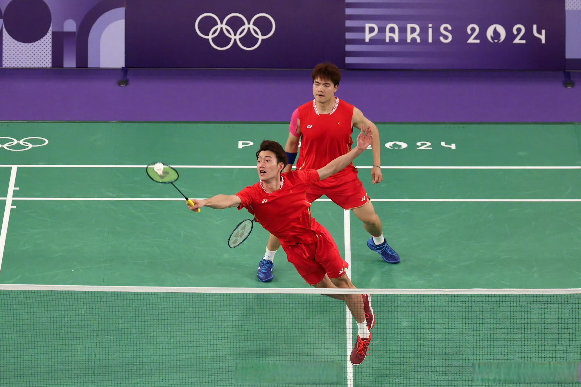 冰岛代表团在羽毛球赛中展现实力