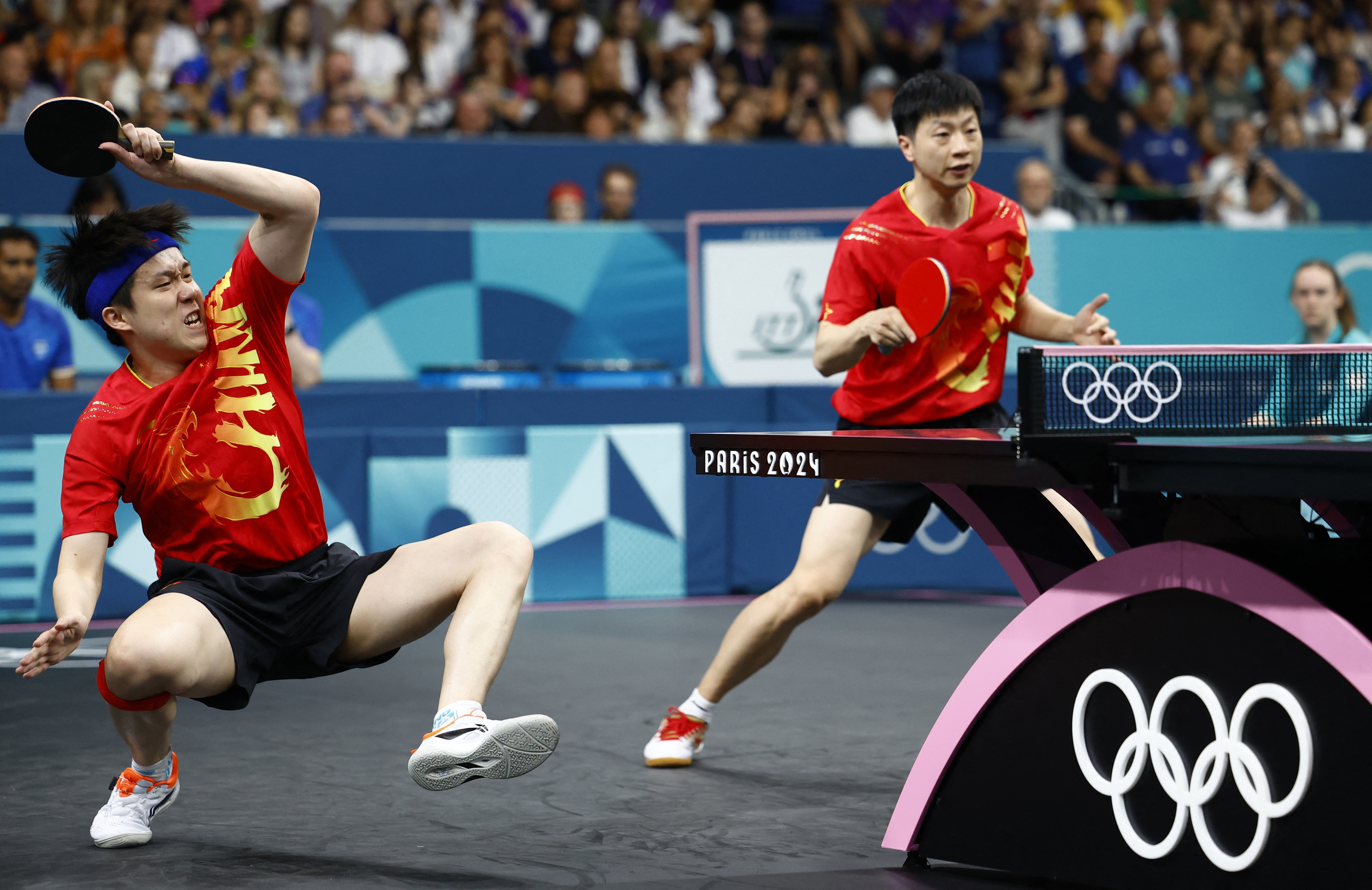 日本队逆转葡萄牙队，马龙点燃赛场